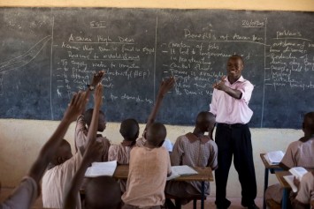 A teacher in Kenya. Photo: Karel Prinsloo/ARETE/UNESCO